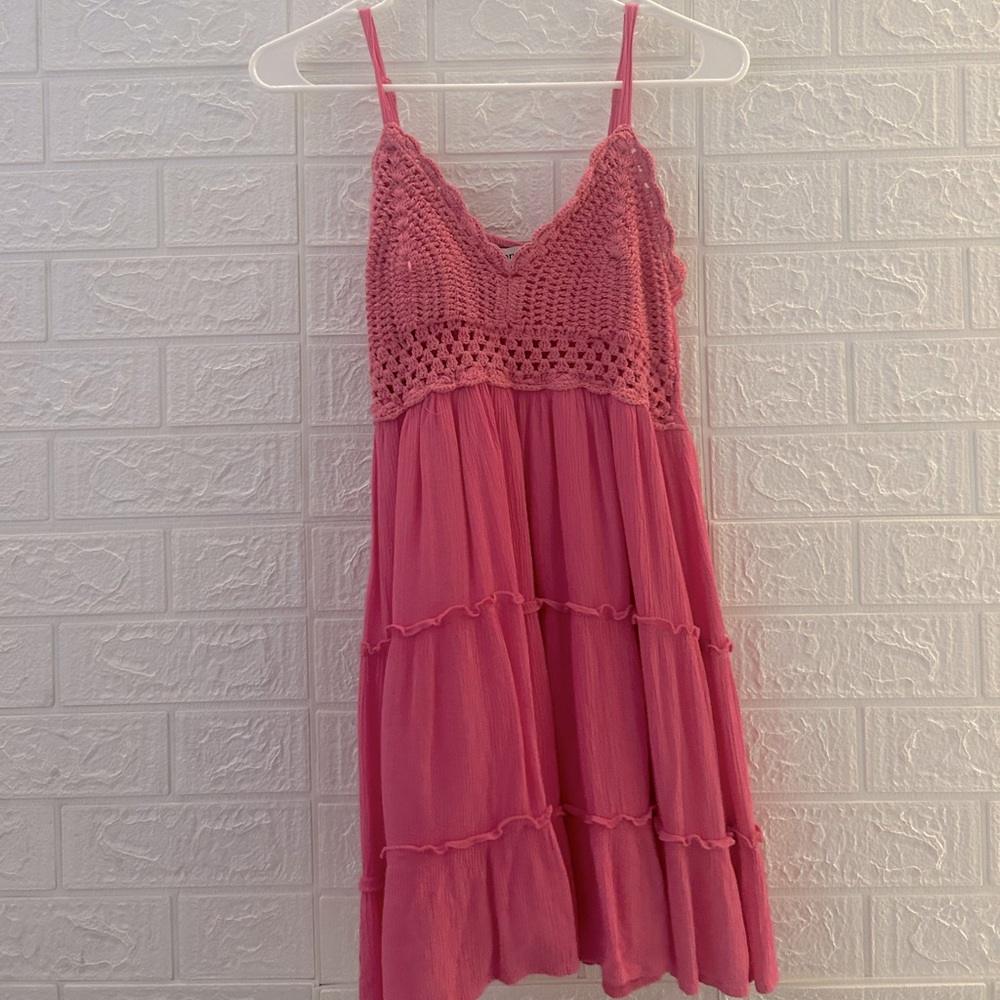 Pink Mini Dress